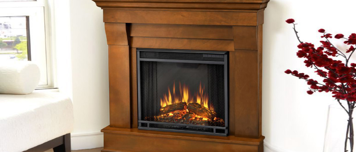 Real Flame 5950e Chateau Corner Electric Fireplace Review Top