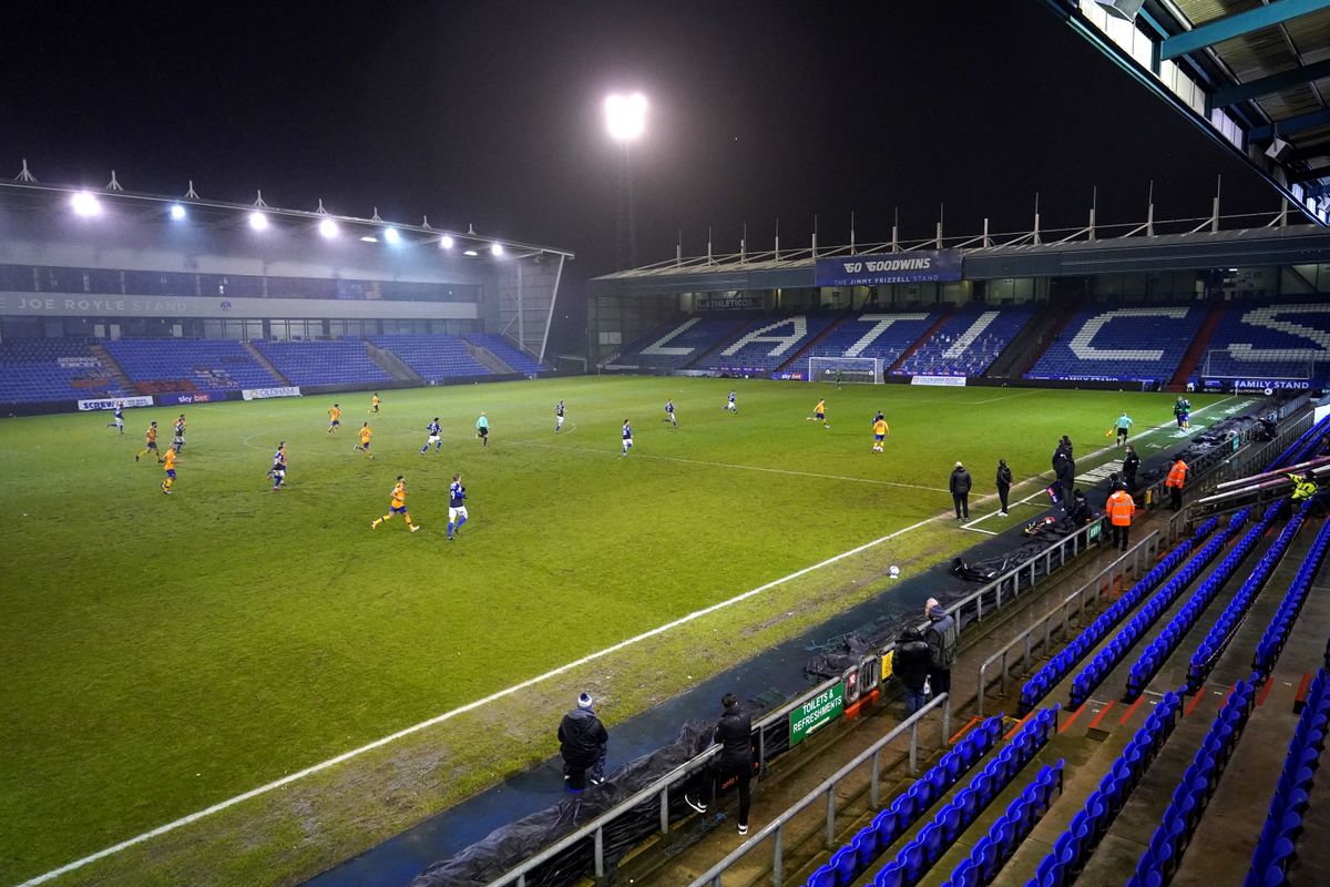 Oldham Athletic v Mansfield Town – Sky Bet League Two – Boundary Park