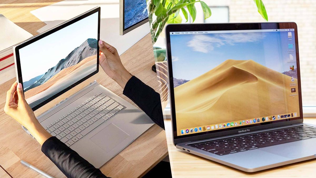 Surface Book 3 Vs Macbook Pro Which Pro Laptop Will Win Tom S Guide