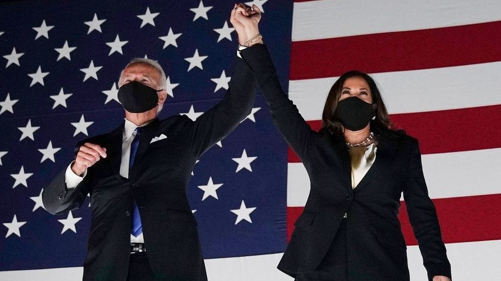 Joe Biden and Kamala Harris