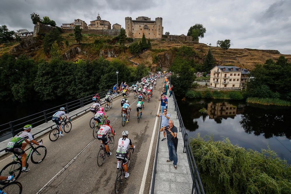 Scenery along the route of stage 11 at the Vuelta