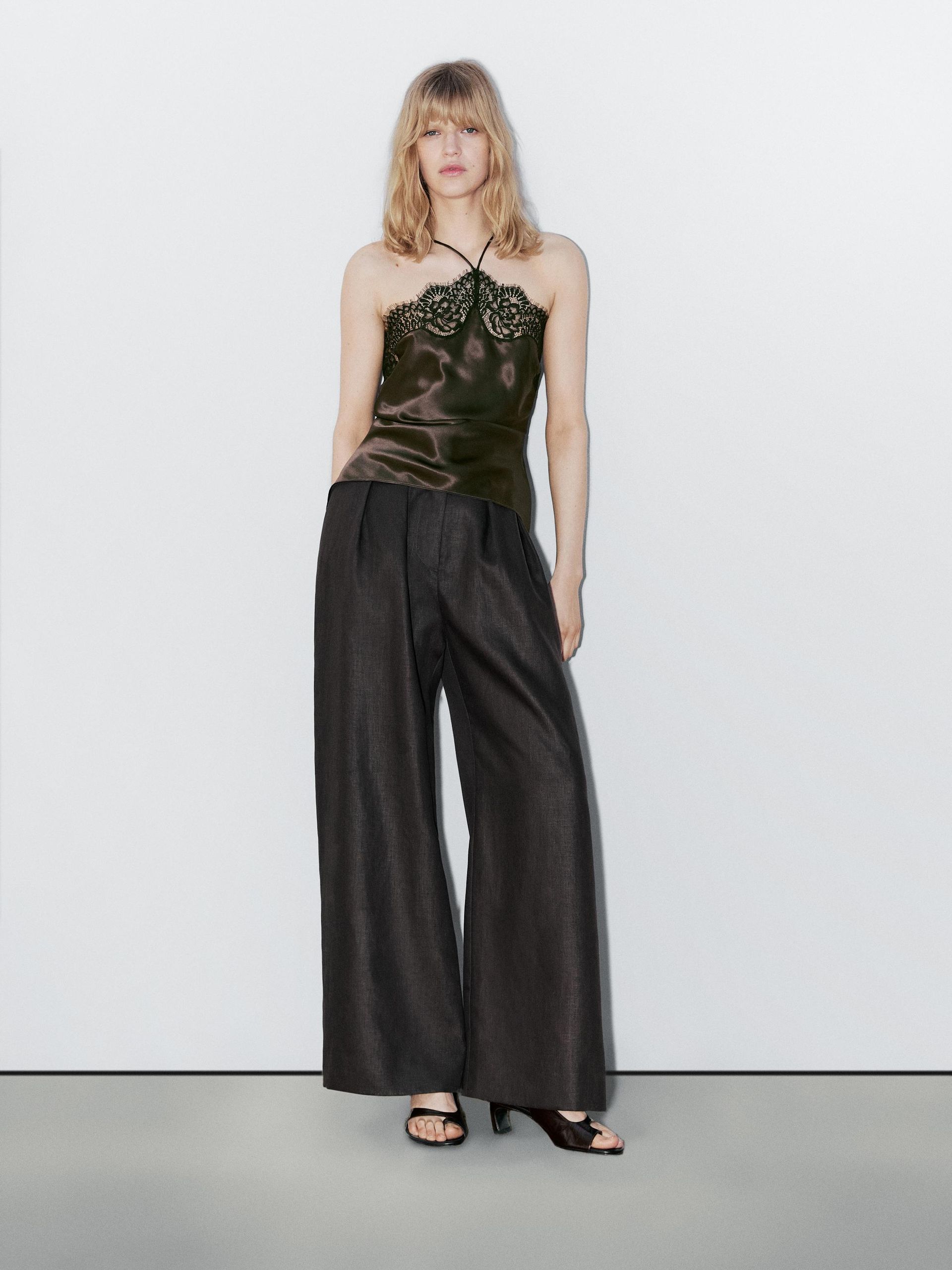Silk Blend Camisole Top - Studio