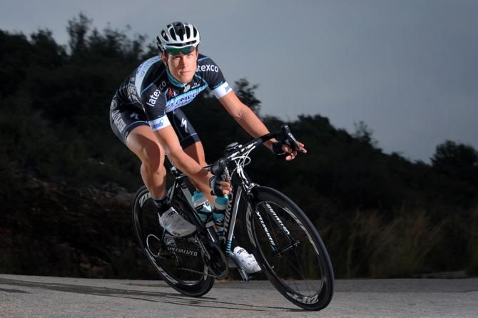 Matteo Trentin in action