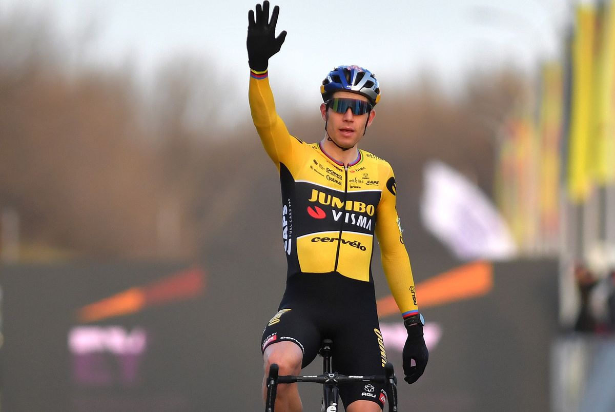 Wout van Aert repeats as Belgian cyclocross national champion