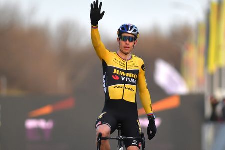 Wout van Aert wins the Belgian cyclo-cross national title