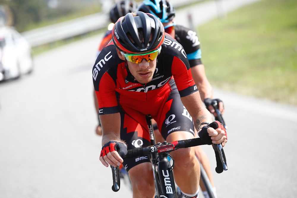 Alessandro De Marchi (BMC) in the breakaway during Milano-Torino