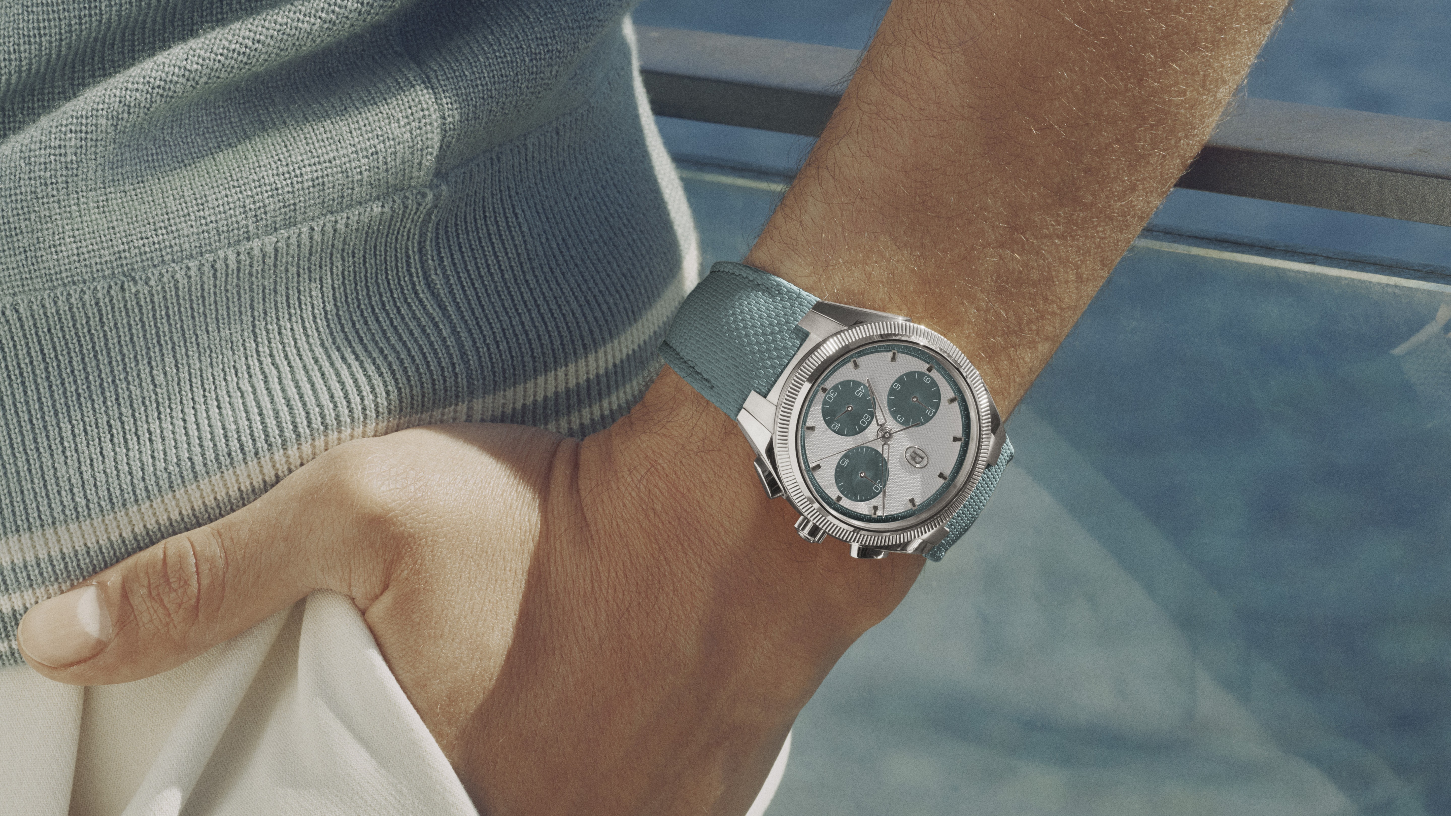 Parmigiani Fleurier Tonda PF Sport Chronograph Silver Verzasca