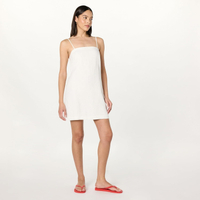 The Drop Seville Linen Mini Shift Dress