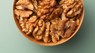 bowl of walnuts