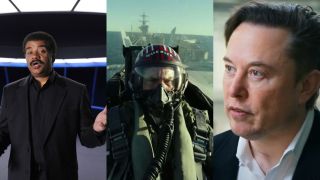 Neil Degrasse Tyson in Cosmos/Tom Cruise in Top Gun: Maverick/Elon Musk TED
