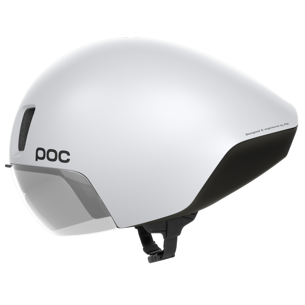 POC Procen Road Time Trial Helmet In White