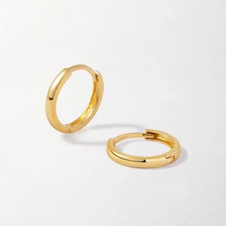 Classic Gold Huggie Earrings