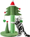 BOLUO Christmas Cat Trees for Adult Large Cats