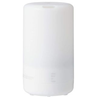 A white Muji electronic diffuser