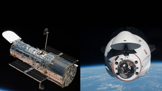 NASA and SpaceX are conducting a six-month feasibility study to assess whether a Dragon mission could safely boost the orbit of, and perhaps also otherwise service, the Hubble Space Telescope.