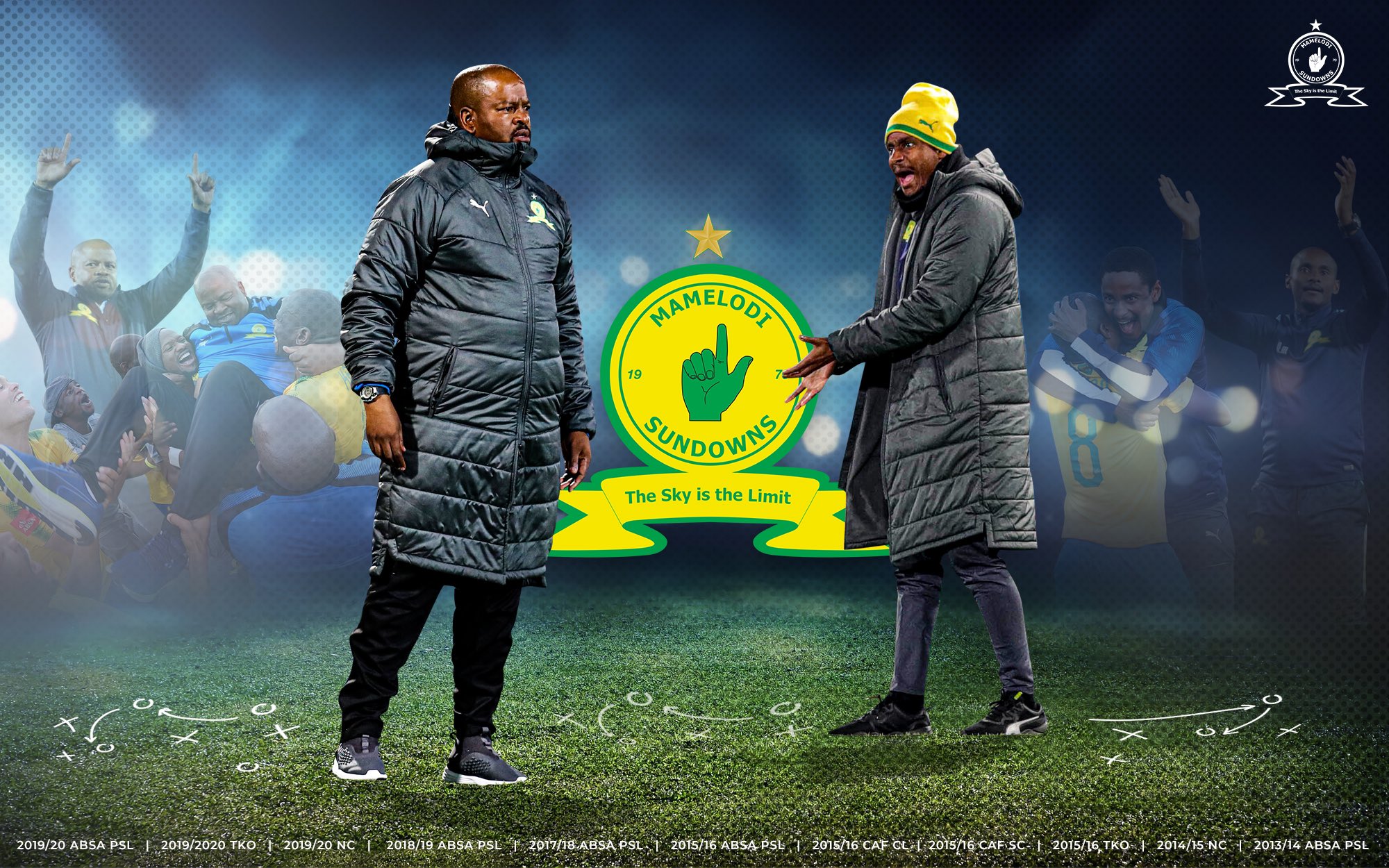  Manqoba Mngqithi and Rhulani Mokwena 