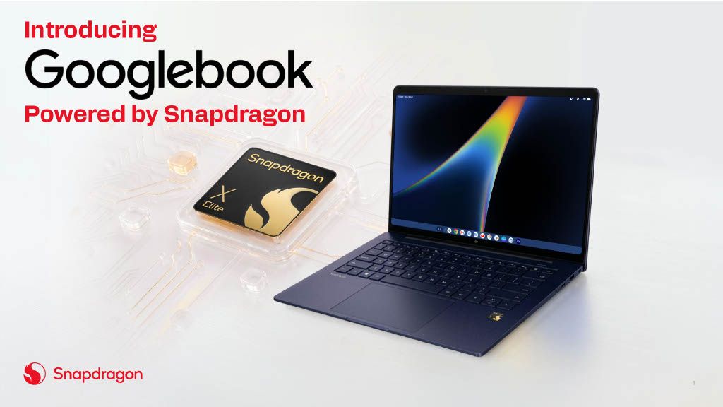 First Googlebook laptops use Qualcomm Snapdragon X Elite