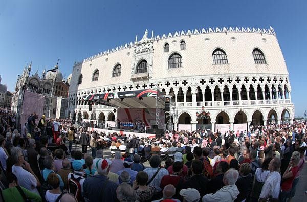 Venice provided a stunning backdrop