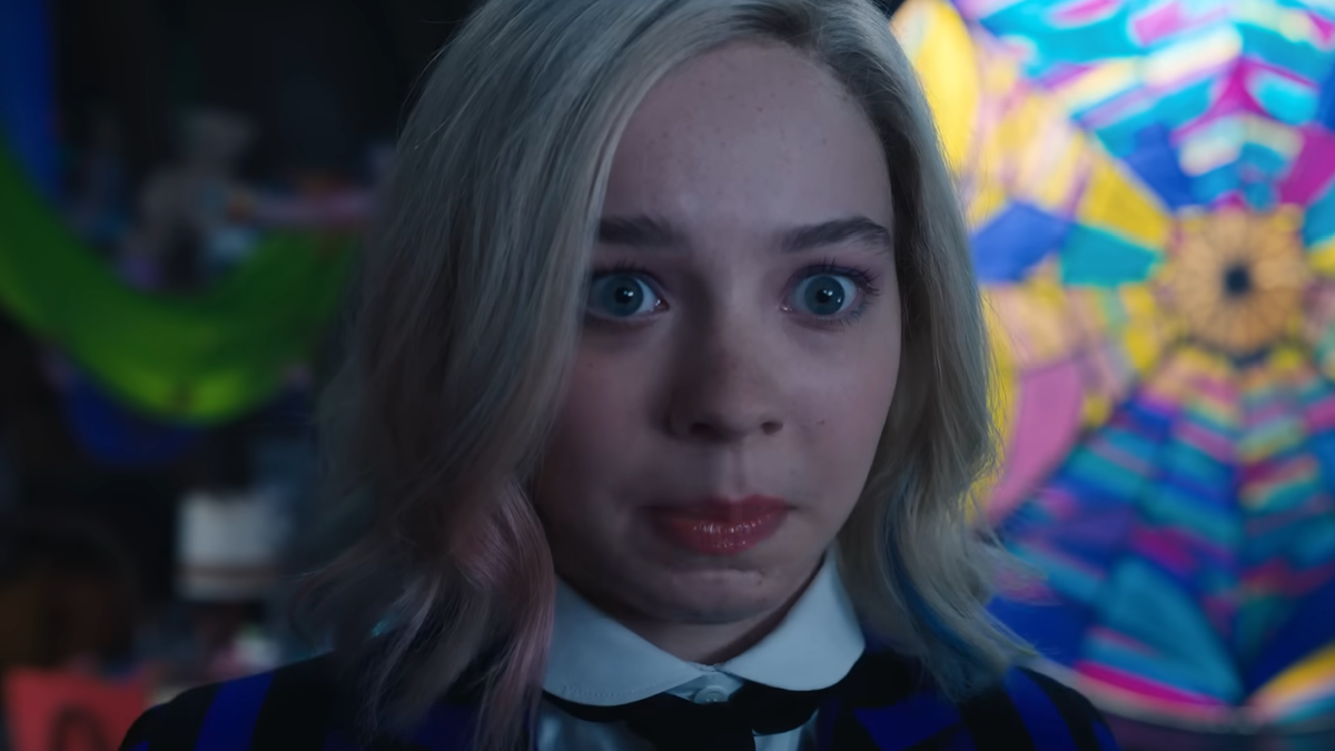 A dramatic pose from the star