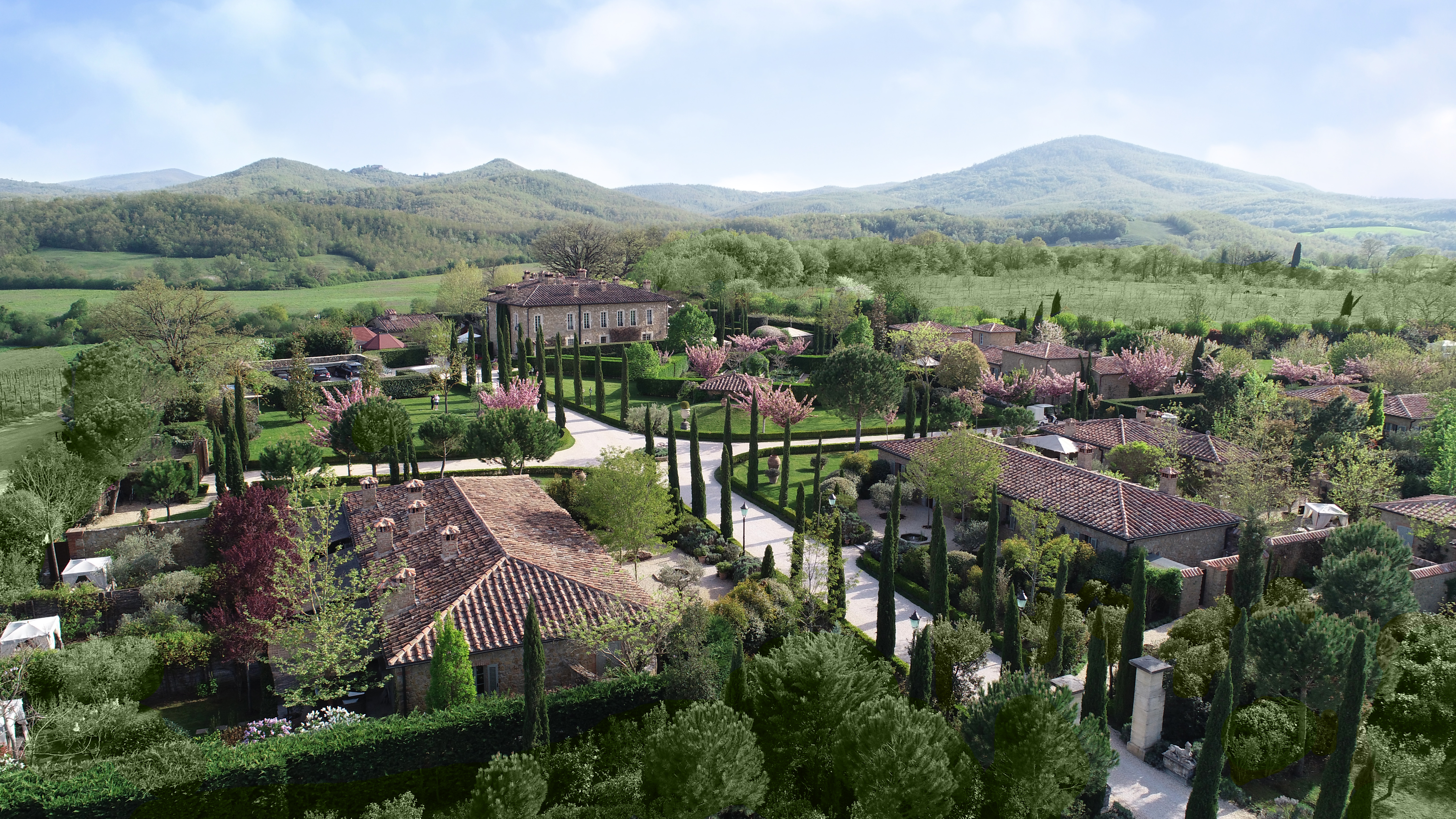Borgo Santo Pietro hotel in Tuscany