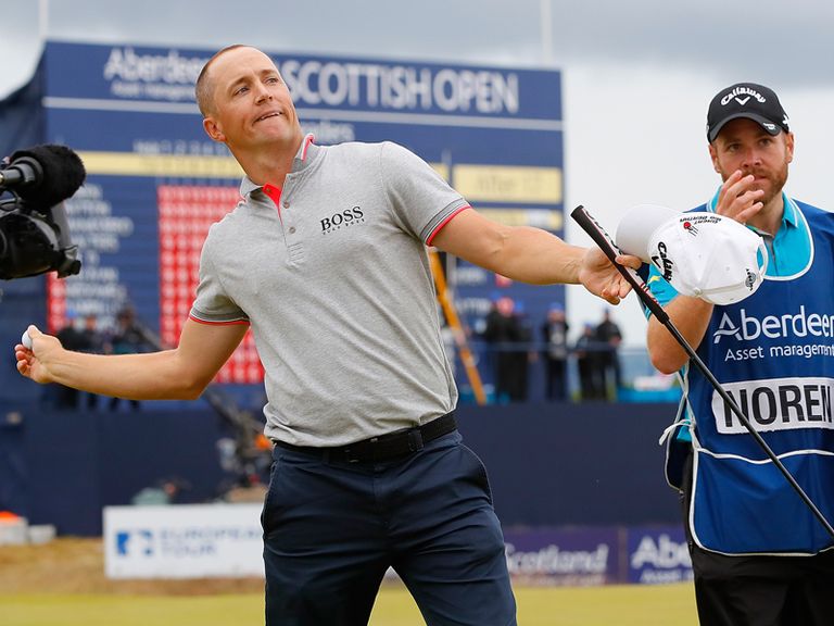 Alex Noren wins Scottish Open