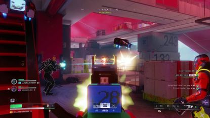 Marathon Runner crew fighting UESC bots