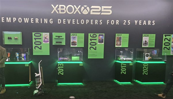 Photos of Xbox's floor at GDC 2026