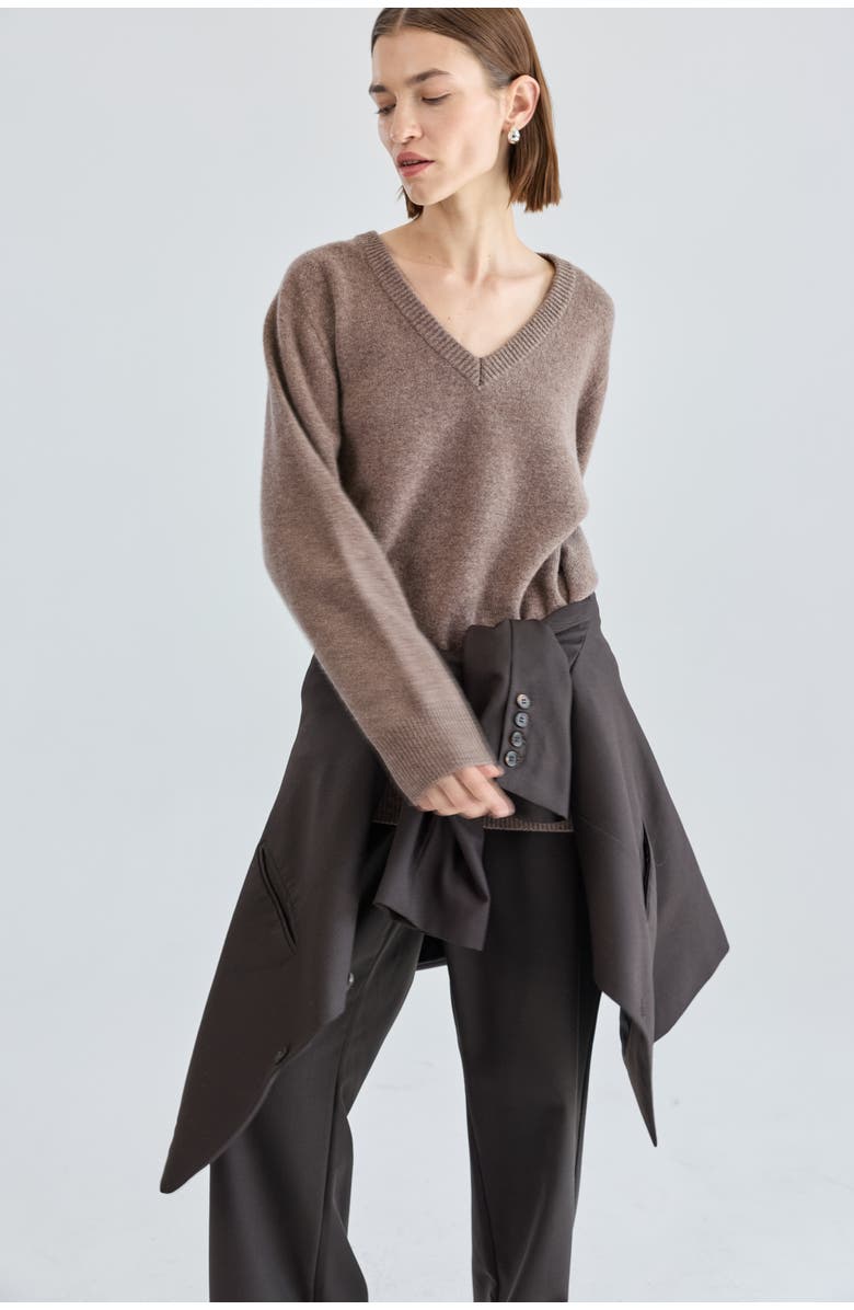 Wool V Neck Sweater