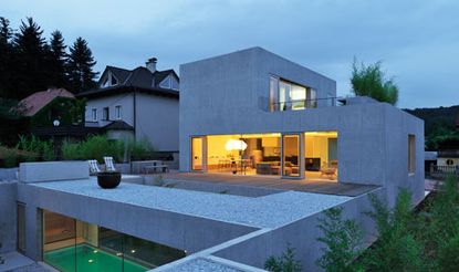 Haus D with terrace and indoor lap pool