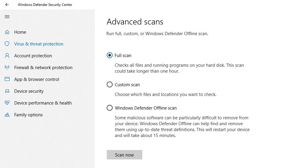 windows 11 windows defender not working