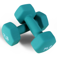 BalanceFrom All-Purpose Color Neoprene Coated Dumbbells