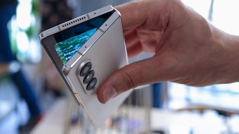 A photo of the Samsung Galaxy Z Fold 4