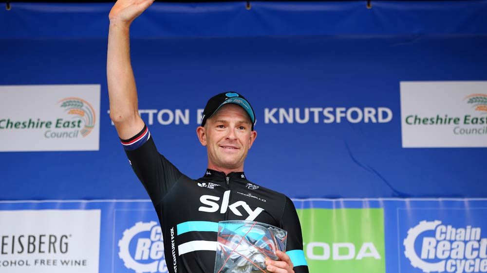 Ian Stannard steps onto the stage