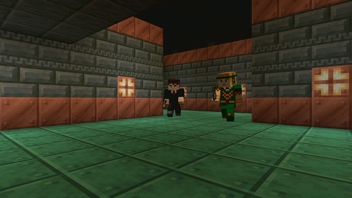 Image of Minecraft 1.21's Trial Chambers and copper bulbs.