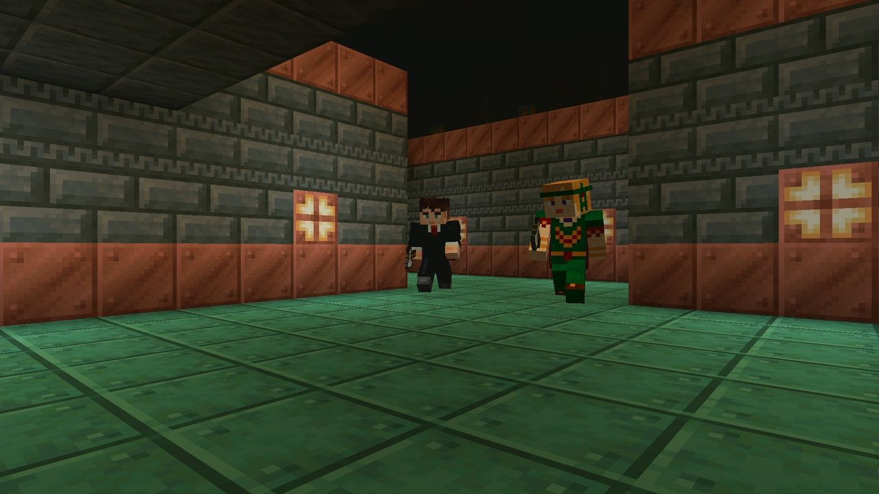 Image of Minecraft 1.21's Trial Chambers and copper bulbs.