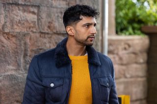 Shaq Qureshi goes into self-destruct mode in Hollyoaks.