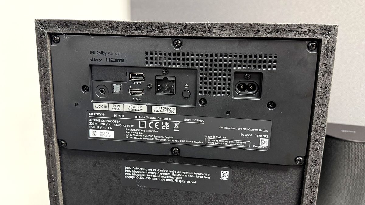 Sony Bravia Theatre System 6 soundbar