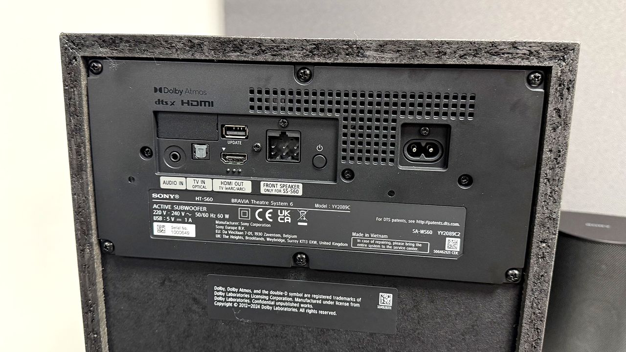 Sony Bravia Theatre System 6 soundbar