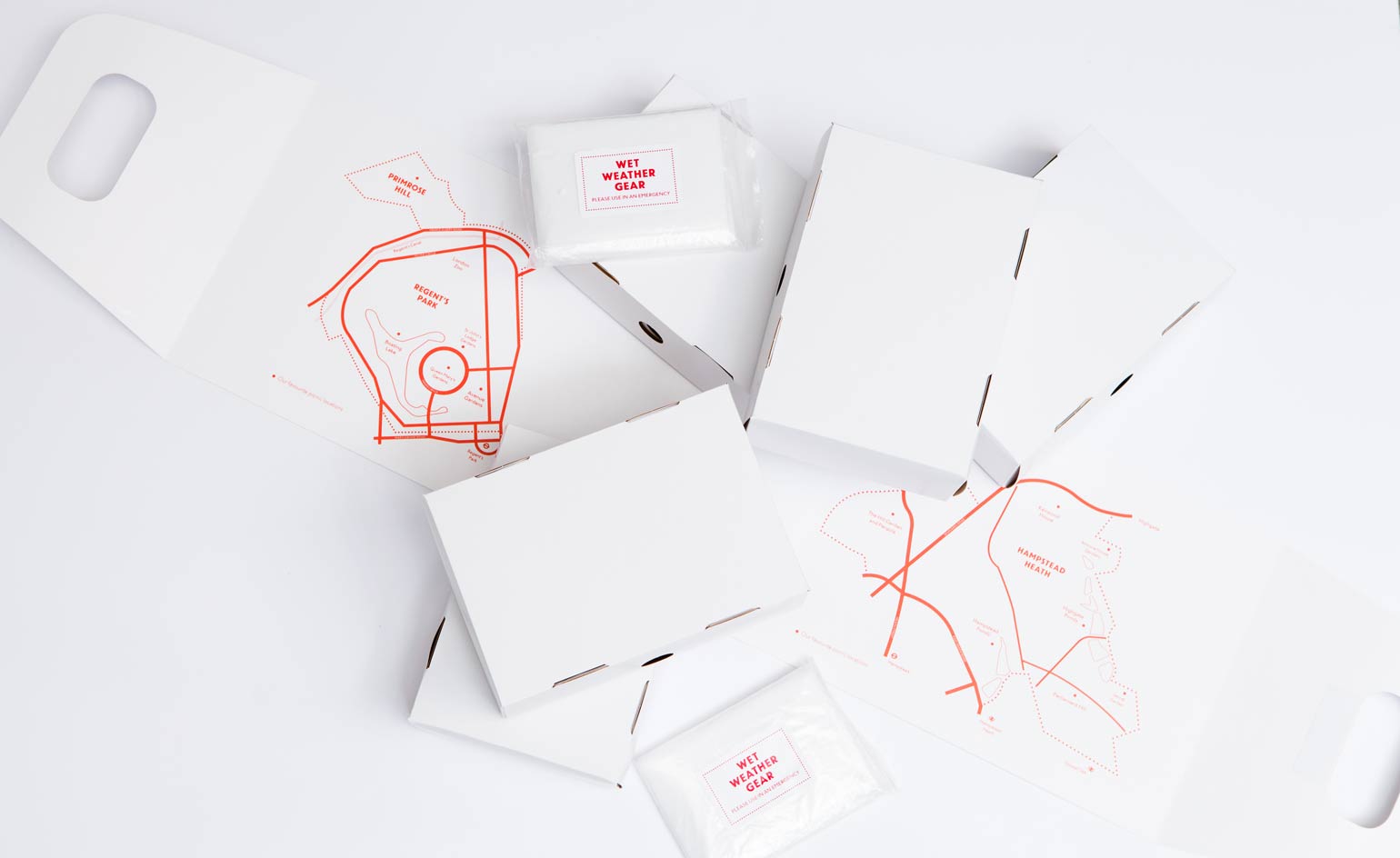 Trusty rain macs and maps of the grocer's favourite picnic spots