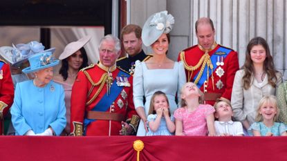 The Royal Family at Trooping the Colour