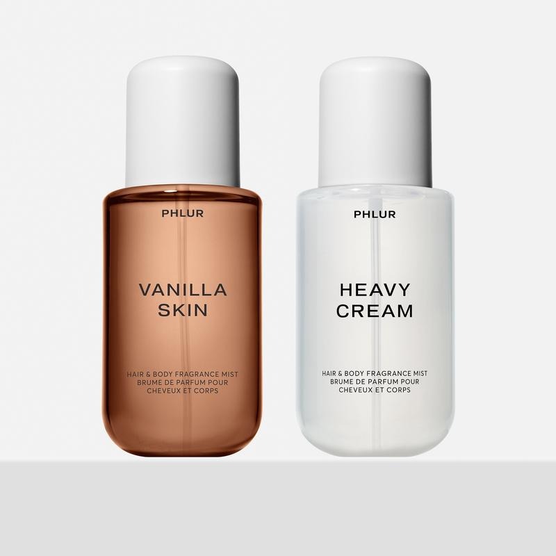 PHLUR, Vanilla & Cream Body Mist Duo