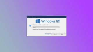 How to restart laptop with keyboard Windows 11