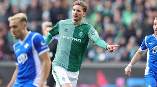 Nick Woltemade of Werder Bremen, February 2024