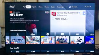 cord cutting with fuboTV test: content