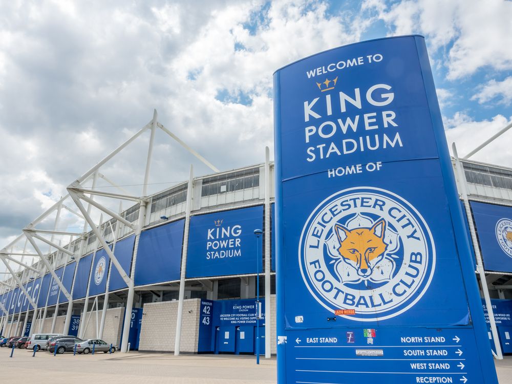 External shot of Leicester City Football Club&amp;#039;s KP Stadium