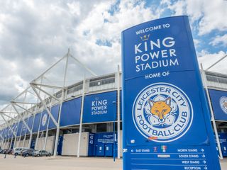 External shot of Leicester City Football Club's KP Stadium