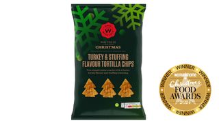 Waitrose Turkey Stuffing Flavour Tortilla Chips