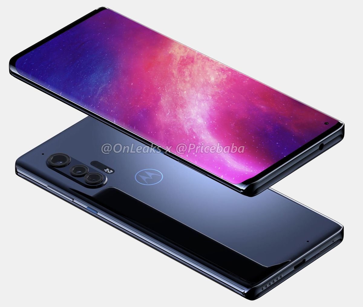 Motorola Edge Leaked Renders