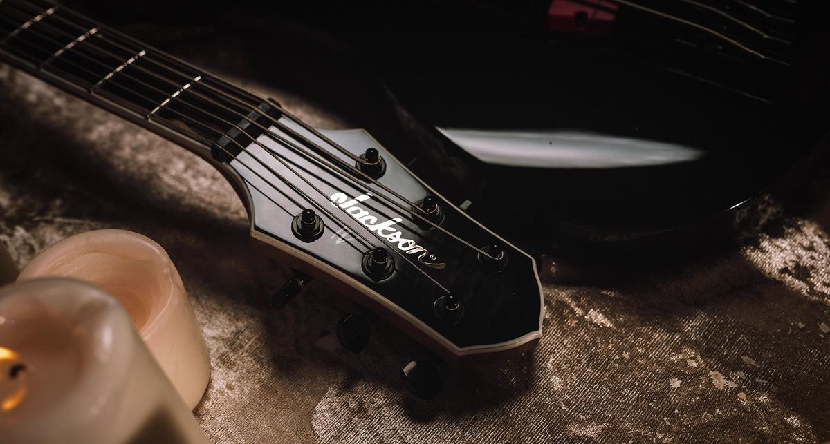 Jackson and Charvel Sleep Token Signature Models: the Jackson Monarkh and Charvel Pro-Mod San Dimas Bass V are designed for low-end metal riffing.
