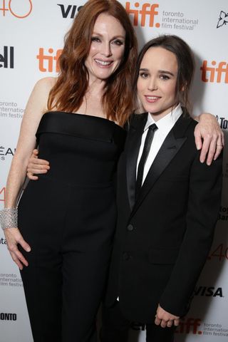 Ellen Page And Julianne Moore At The Toronto Film Festival 2015